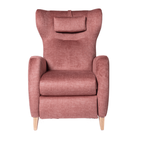 fauteuil releveur cosy rose