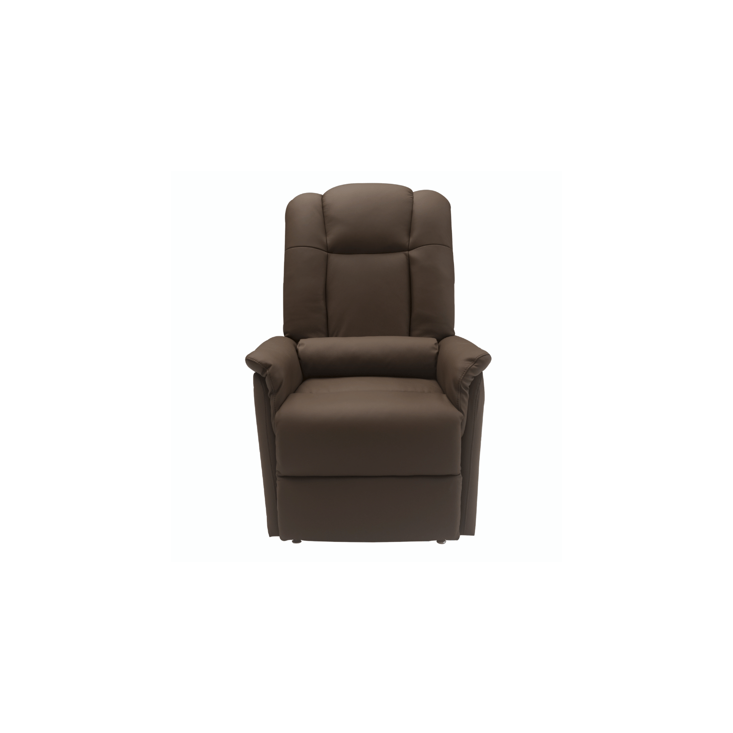 fauteuil cuir marron