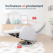 fauteuil releveur pivotant fauteuil releveur pivotant
