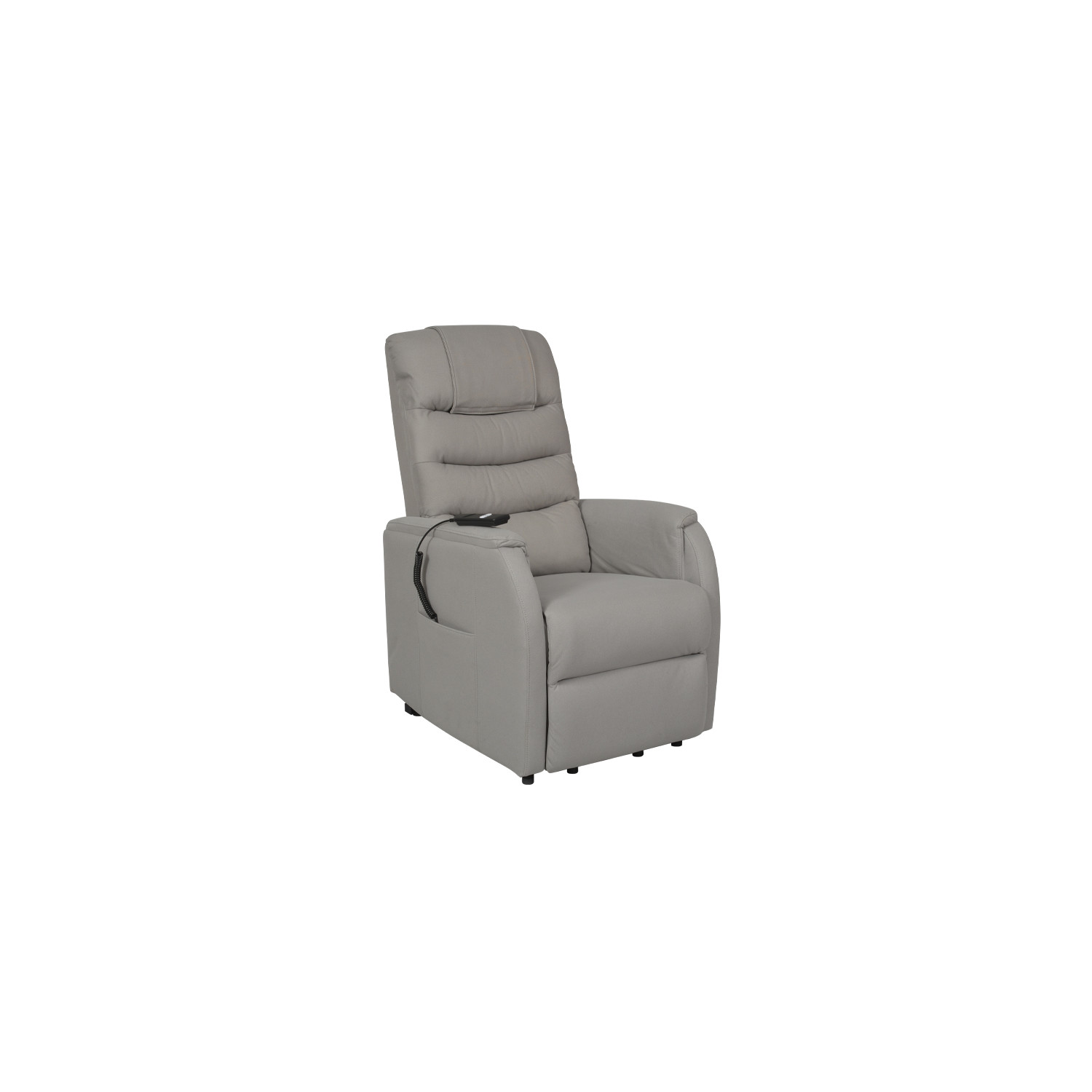 fauteuil astucieux gris releveur