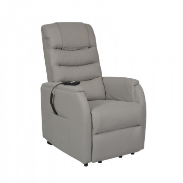 fauteuil astucieux gris releveur