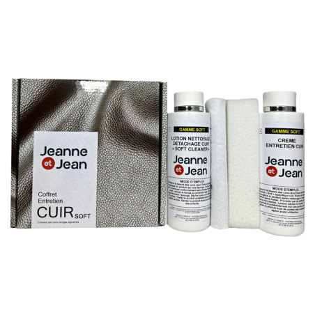 Coffret entretien cuir soft