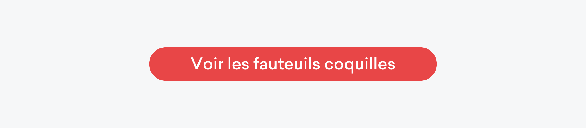 fauteuils coquilles