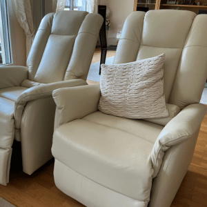 Réconfort cuir crème