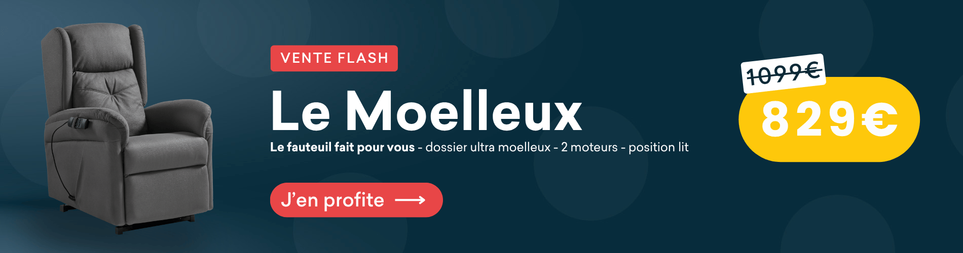 Vente flash Moelleux
